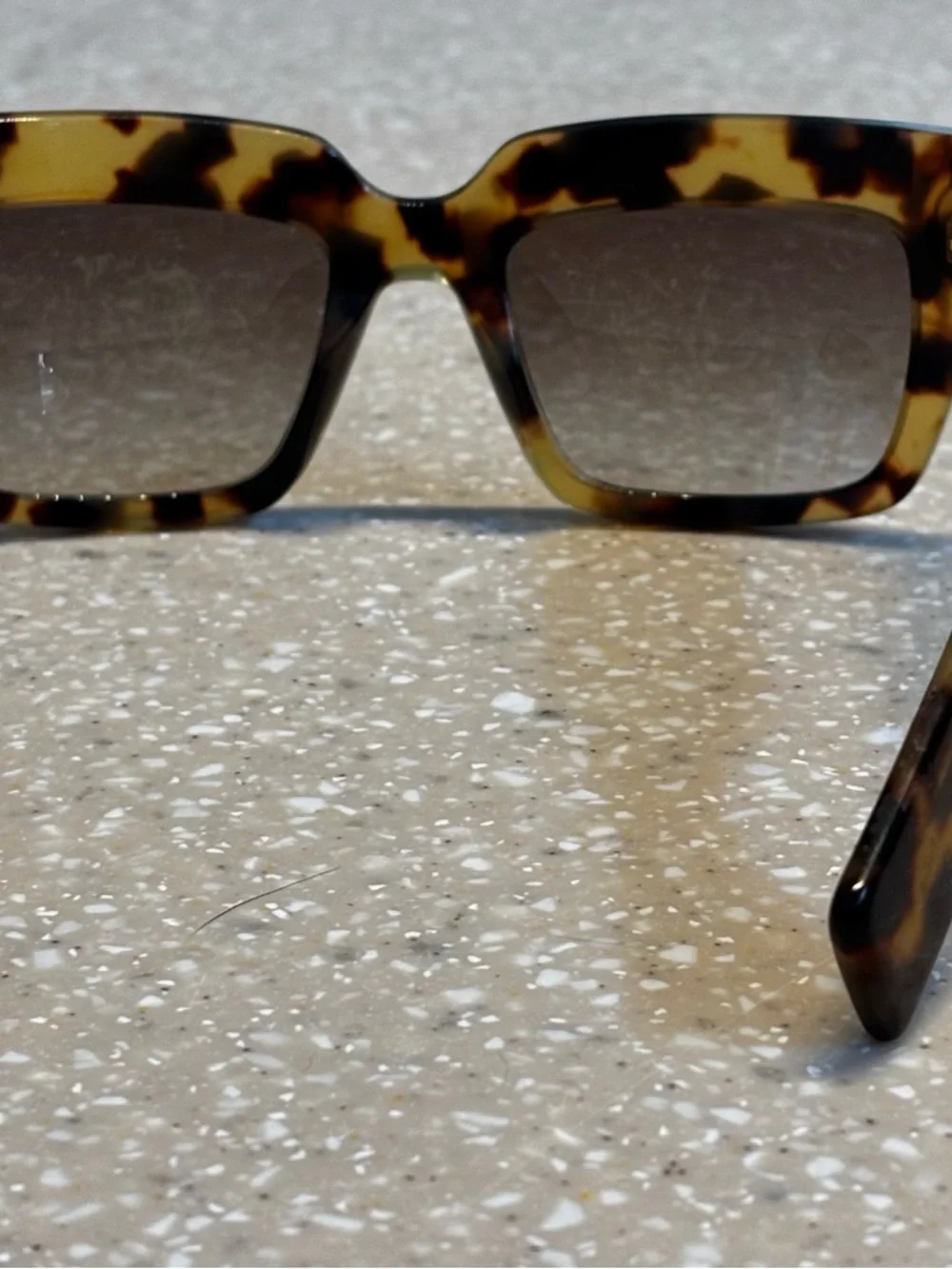 Prada Women’s Tortoise Acetate Sunglasses in Brown and Amber - Picture 6 of 10